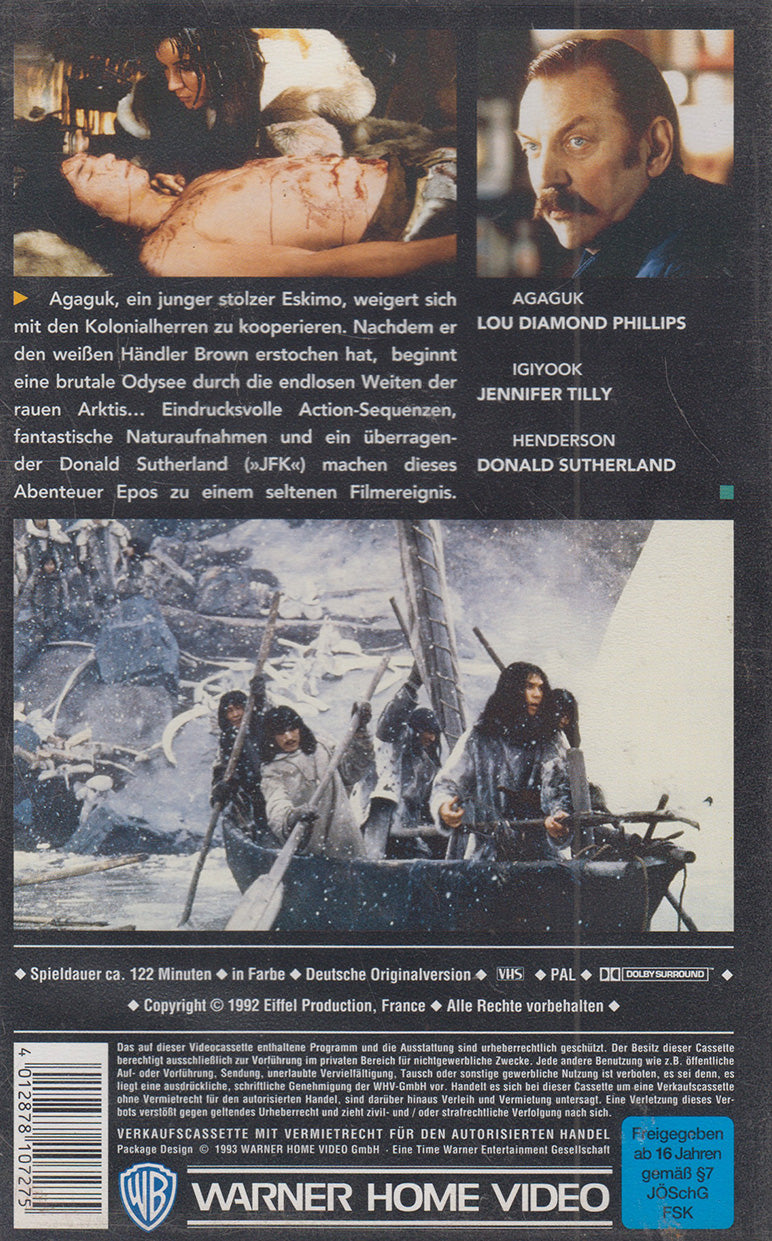 Shadow of the Wolf (VHS - 1993 - DE)