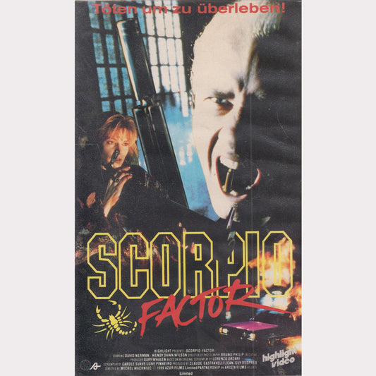 Scorpio Factor (VHS - DE)