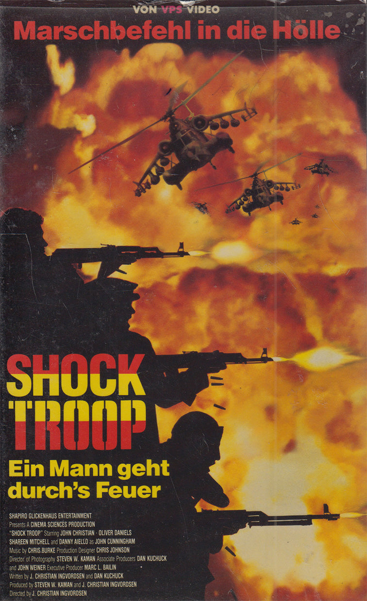 Troupe de choc (VHS - 1989 - DE)