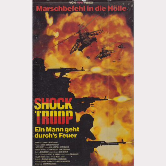 Shock Troop (VHS - 1989 - DE)