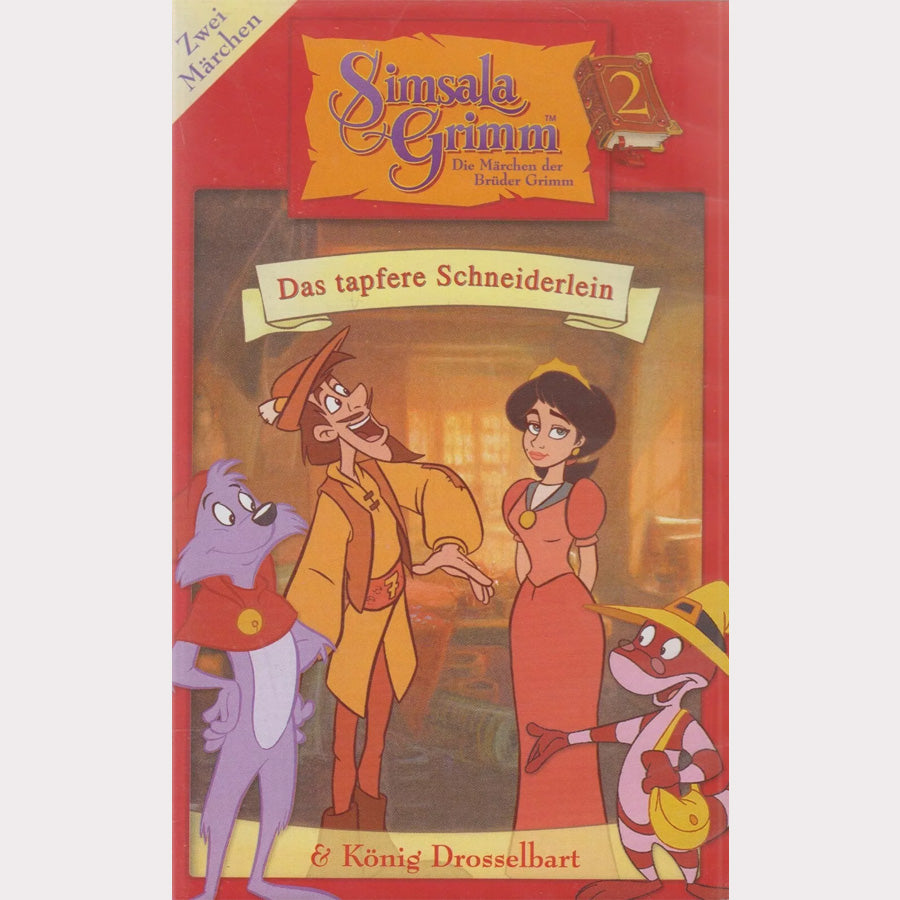 Simsala Grimm 2: Das tapfere Schneiderlein & König Drosselbart (VHS - 1999 - DE)
