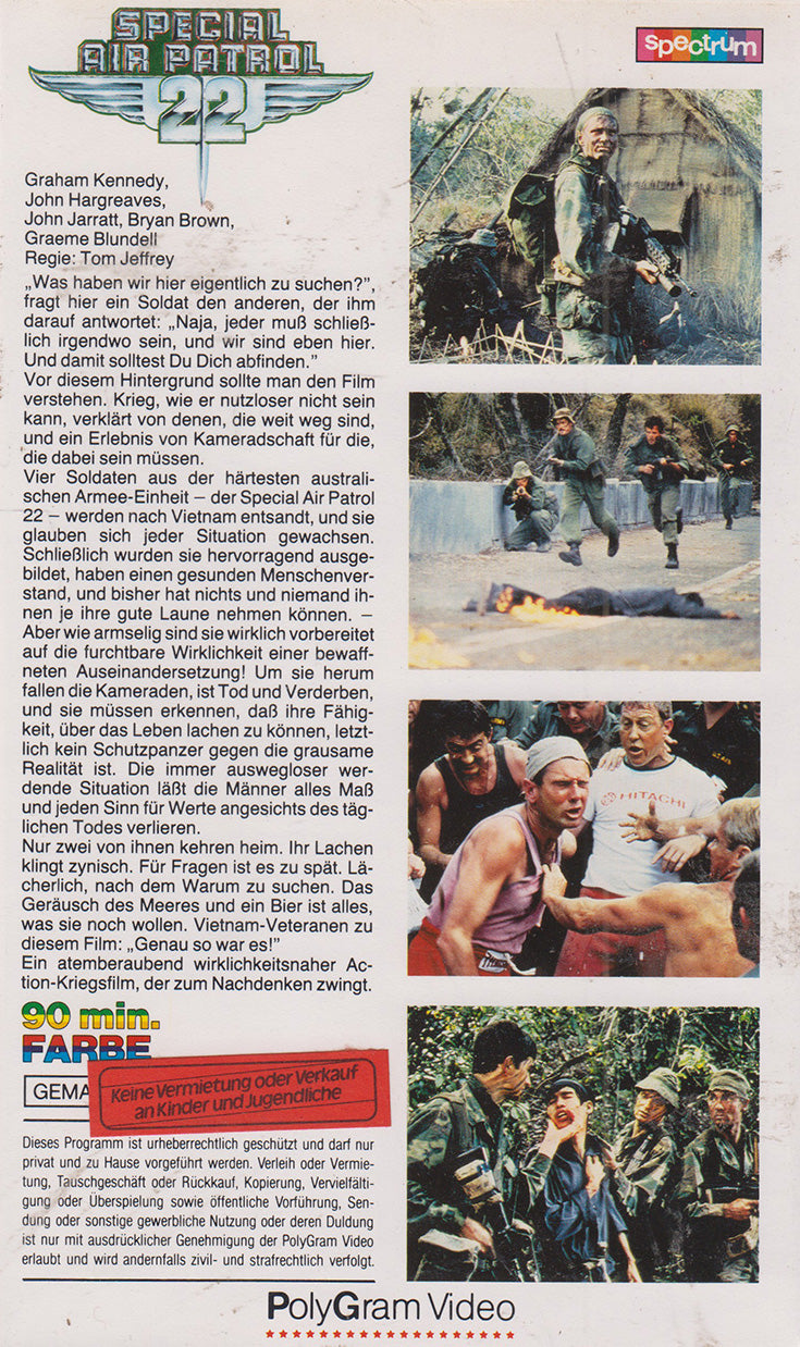 Special Air Patrol 22 (VHS - DE)