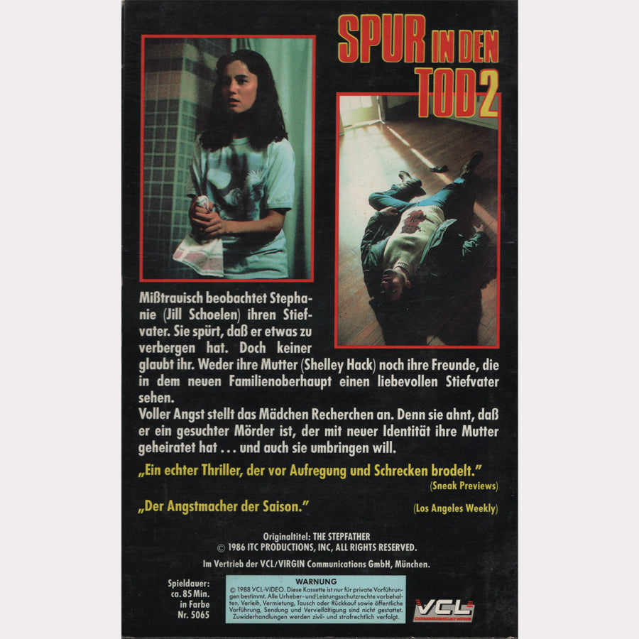 Spur in den Tod 2 (VHS - 1988 - DE)
