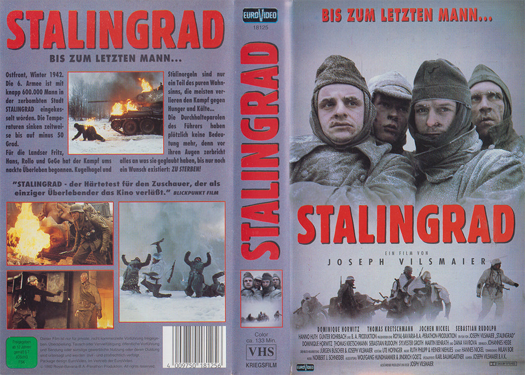 Stalingrad EuroVideo VHS Einleger