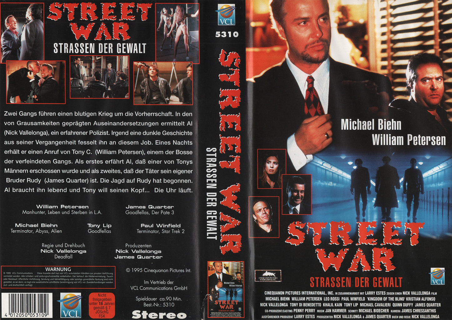 Street War - Straßen der Gewalt (VHS - 1995 - DE)