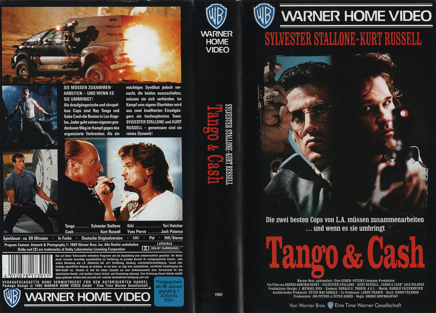 Tango & Cash (VHS - 1992 - DE)