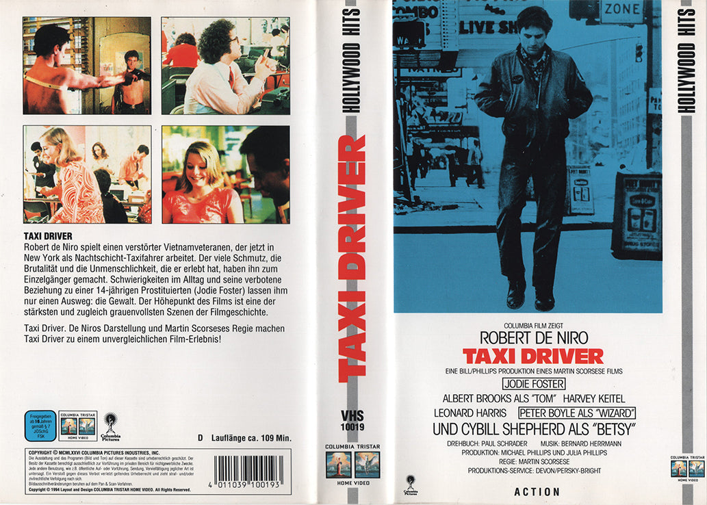 Taxi Driver (VHS - 1994 - DE)