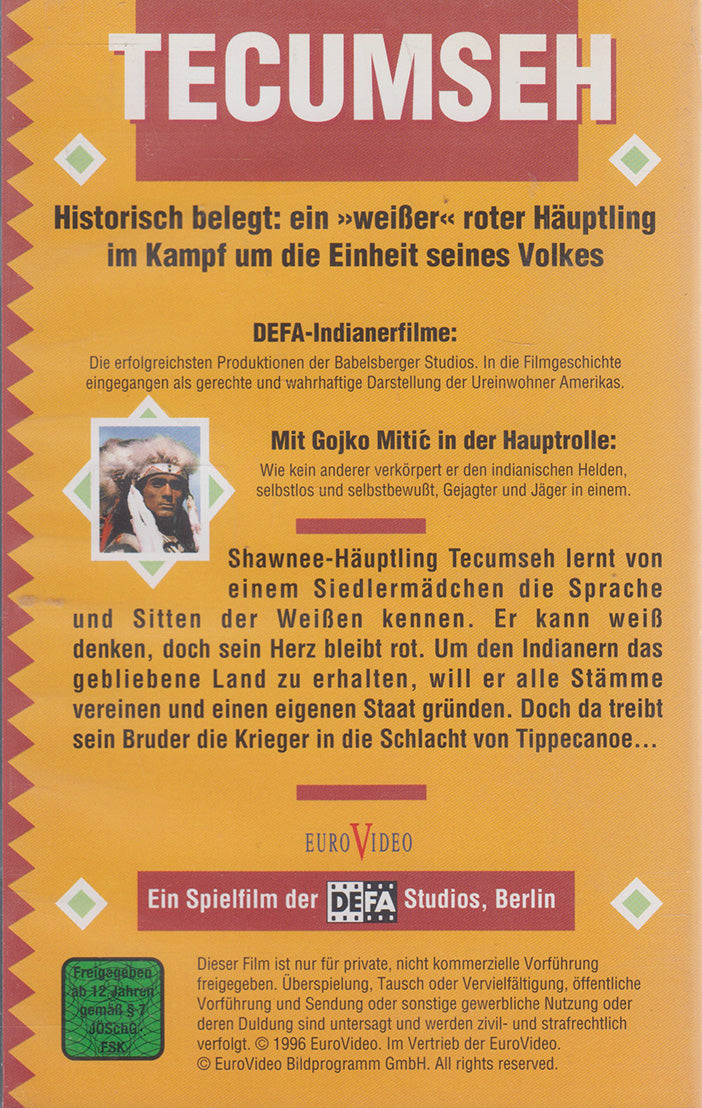 Tecumseh (VHS - 1996 - DE)