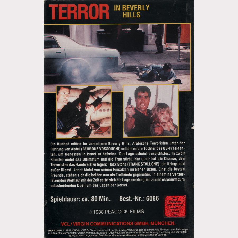 Terror in Beverly Hills (VHS - 1989 - DE)