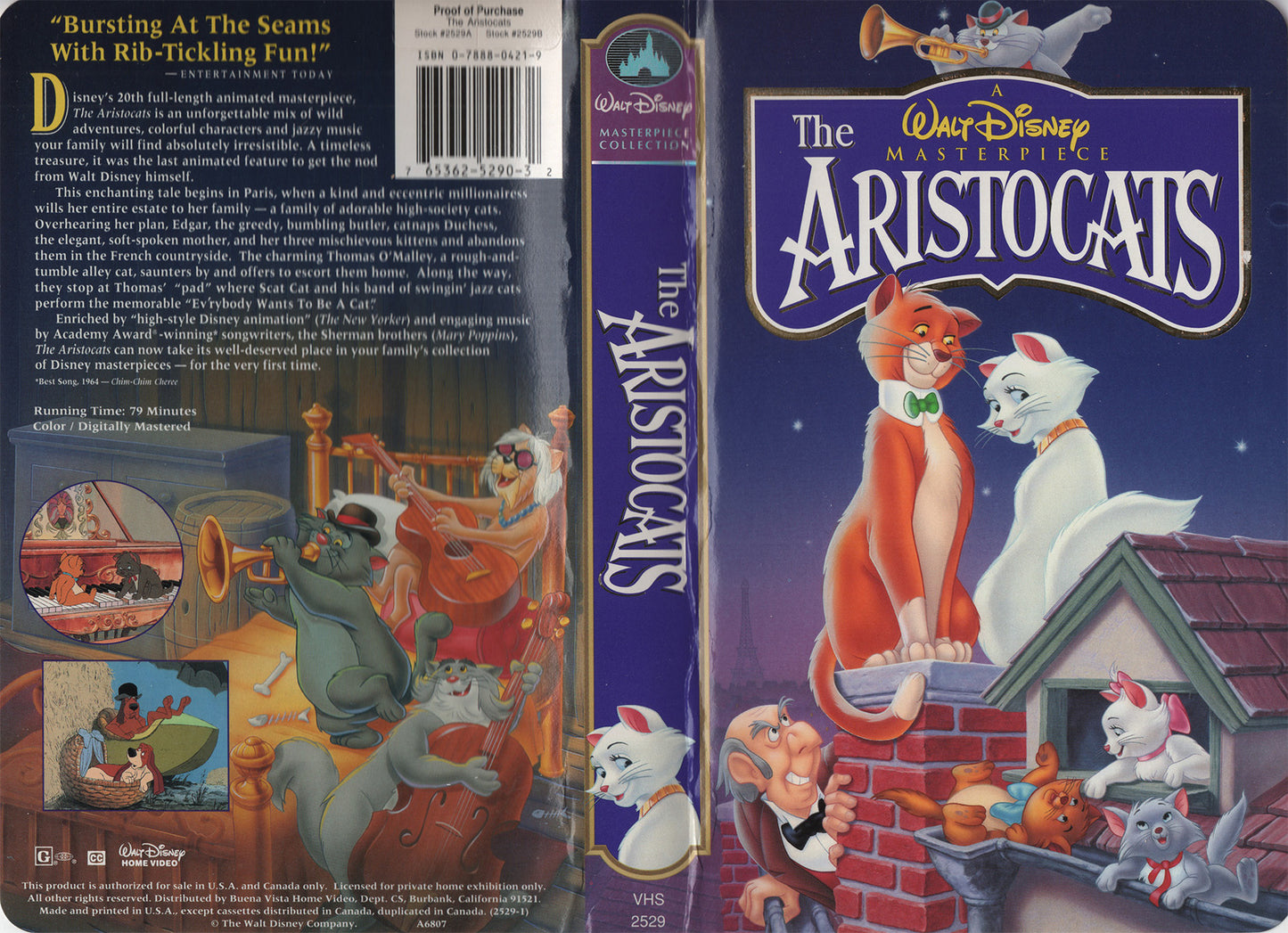 The Aristocats (VHS - US)