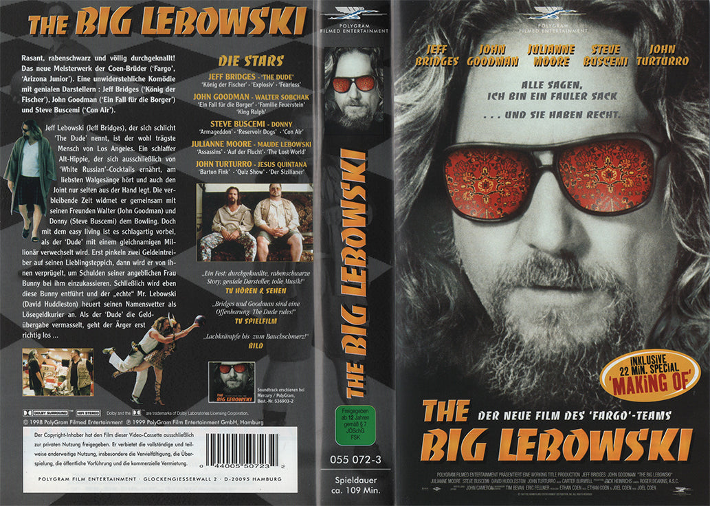 The Big Lebowski (VHS - 1999 - DE)
