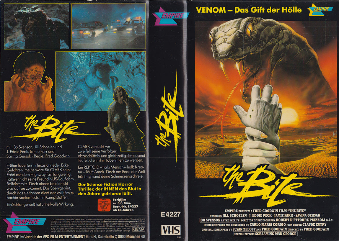 La morsure (VHS - 1988 - DE)