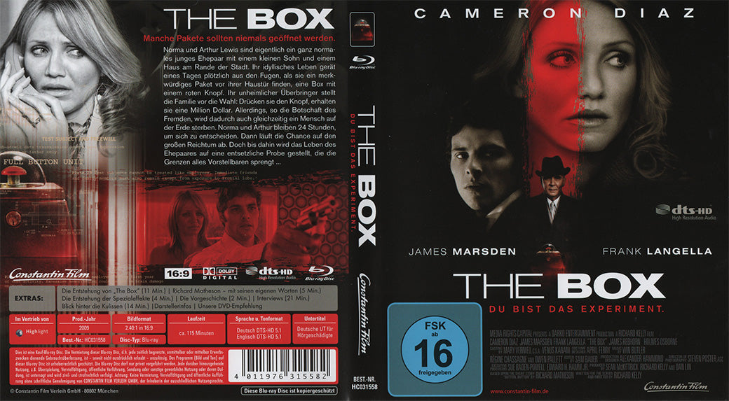 The Box - Du bist das Experiment (Blu-ray - DE)