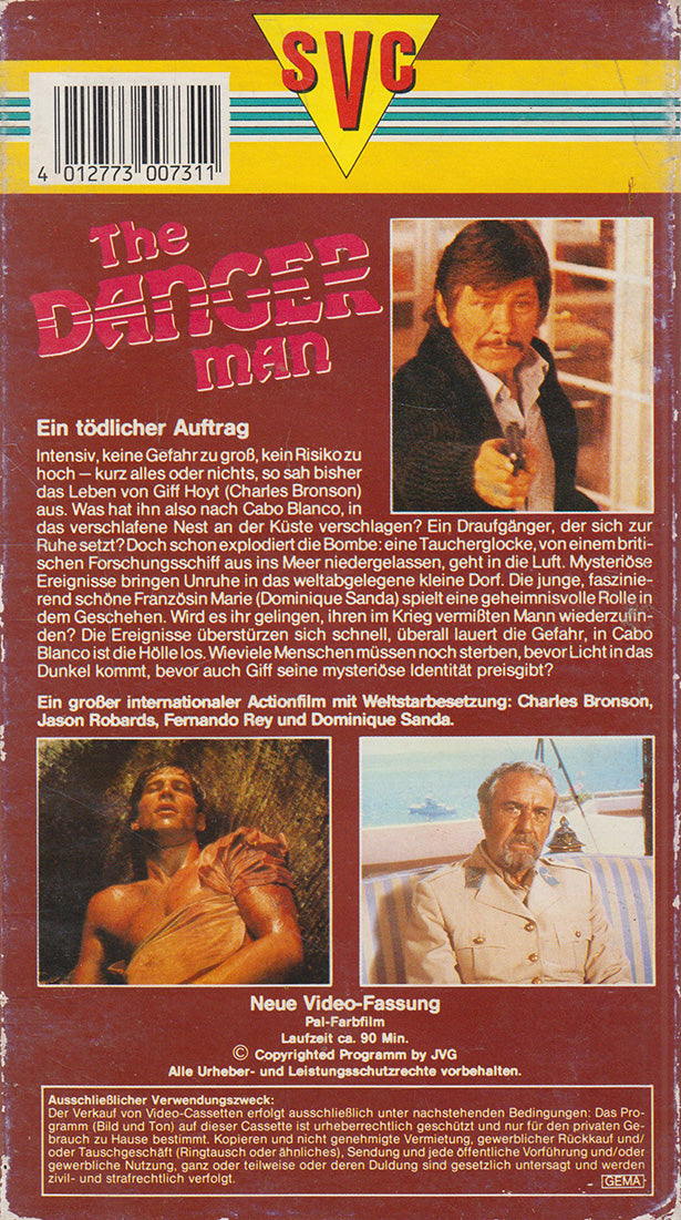 The Danger Man - Ein tödlicher Auftrag (VHS - DE)