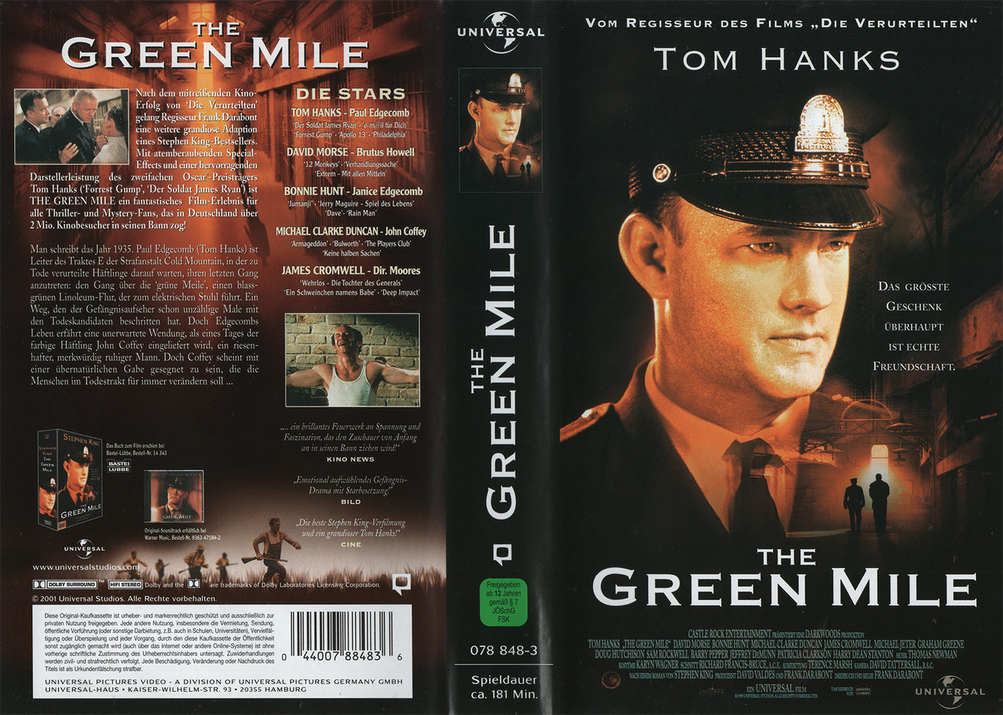 The Green Mile (VHS - 2001 - DE)