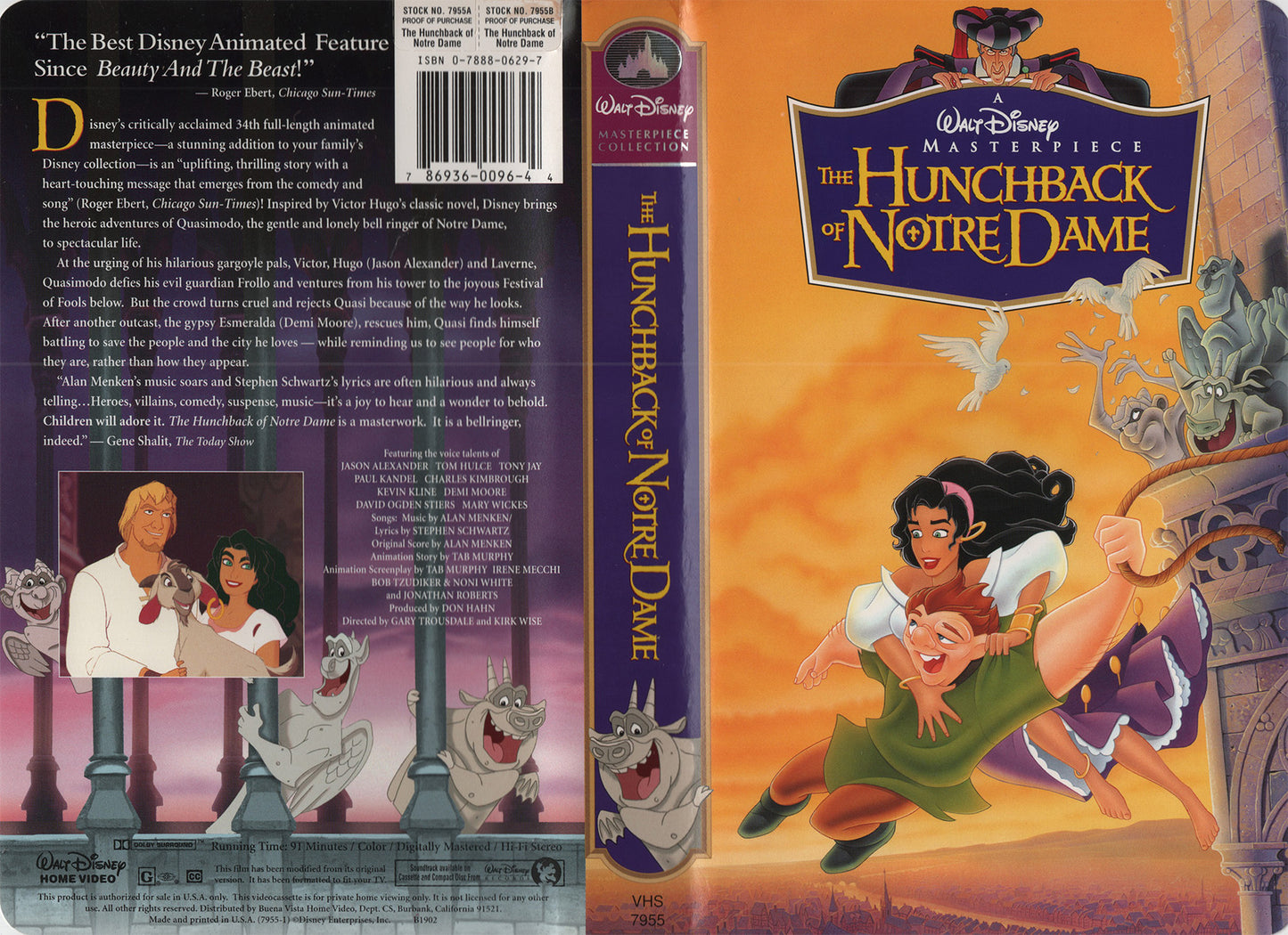 The Hunchback of Notre Dame (VHS - US)