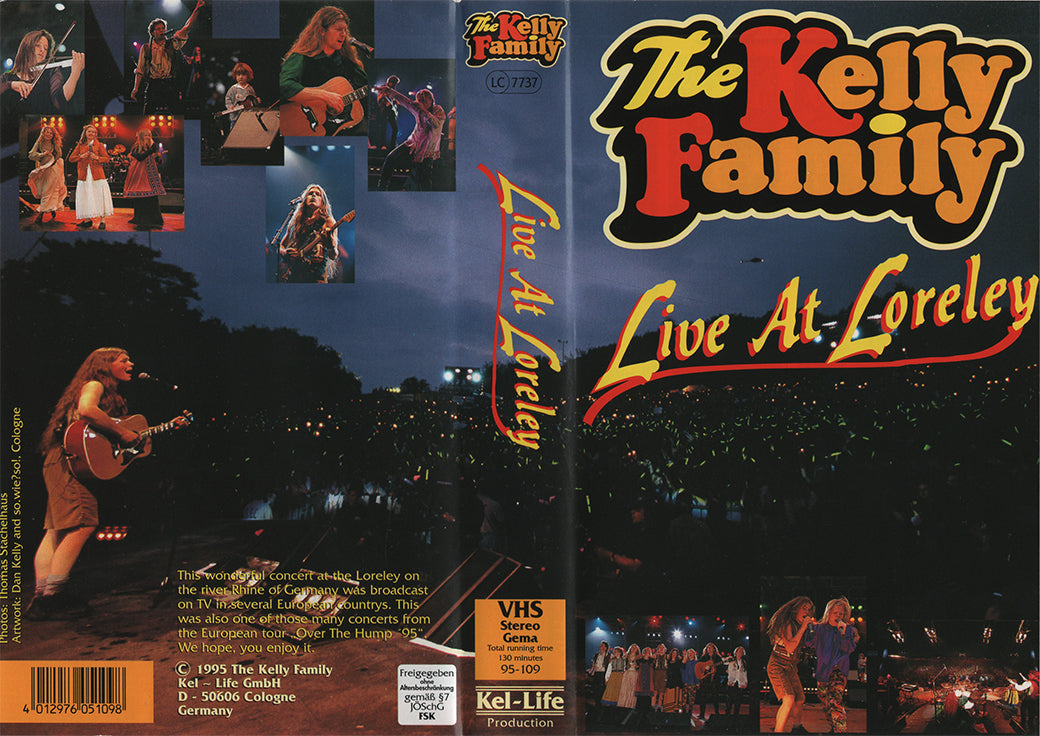 The Kelly Family - Live At Loreley (VHS - 1995 - DE)