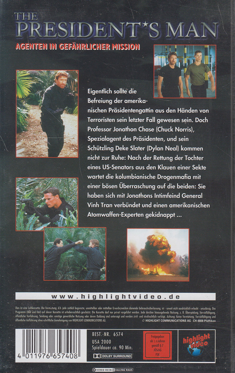 The President's Man (VHS - DE)