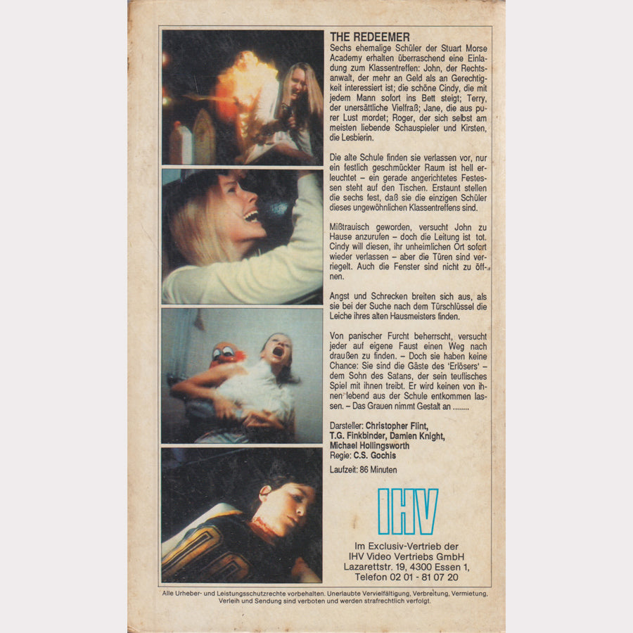 The Redeemer - Son of Satan (VHS - DE)
