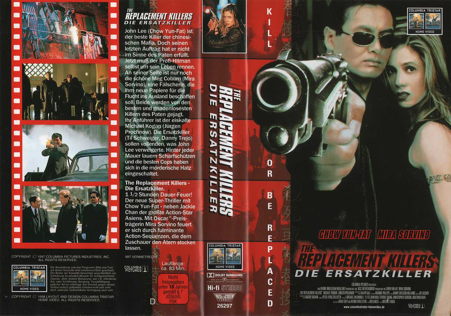 The Replacement Killers (VHS - 1998 - DE)