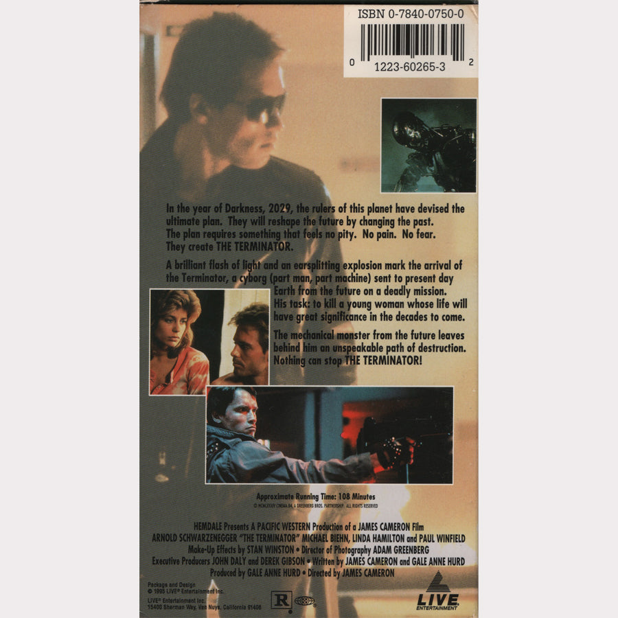 The Terminator (VHS - 1995 - US)