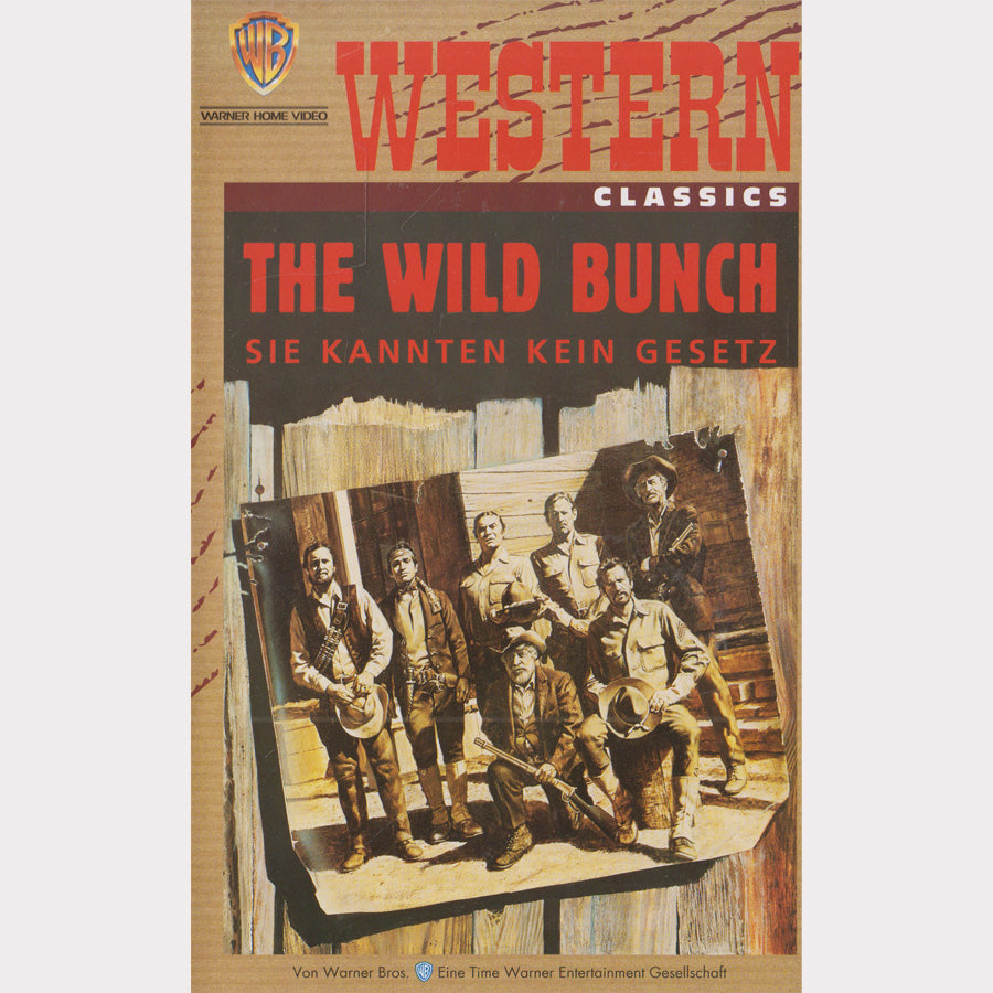 The Wild Bunch - Sie kannten kein Gesetz (VHS - 1993 - DE)