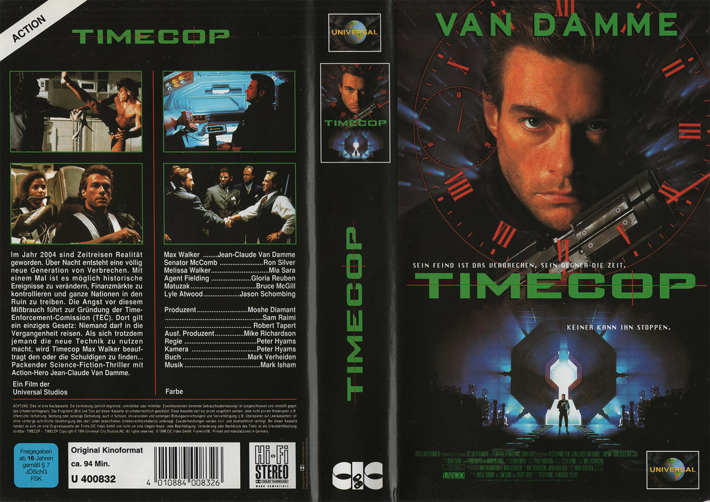 Timecop (VHS - 1996 - DE)