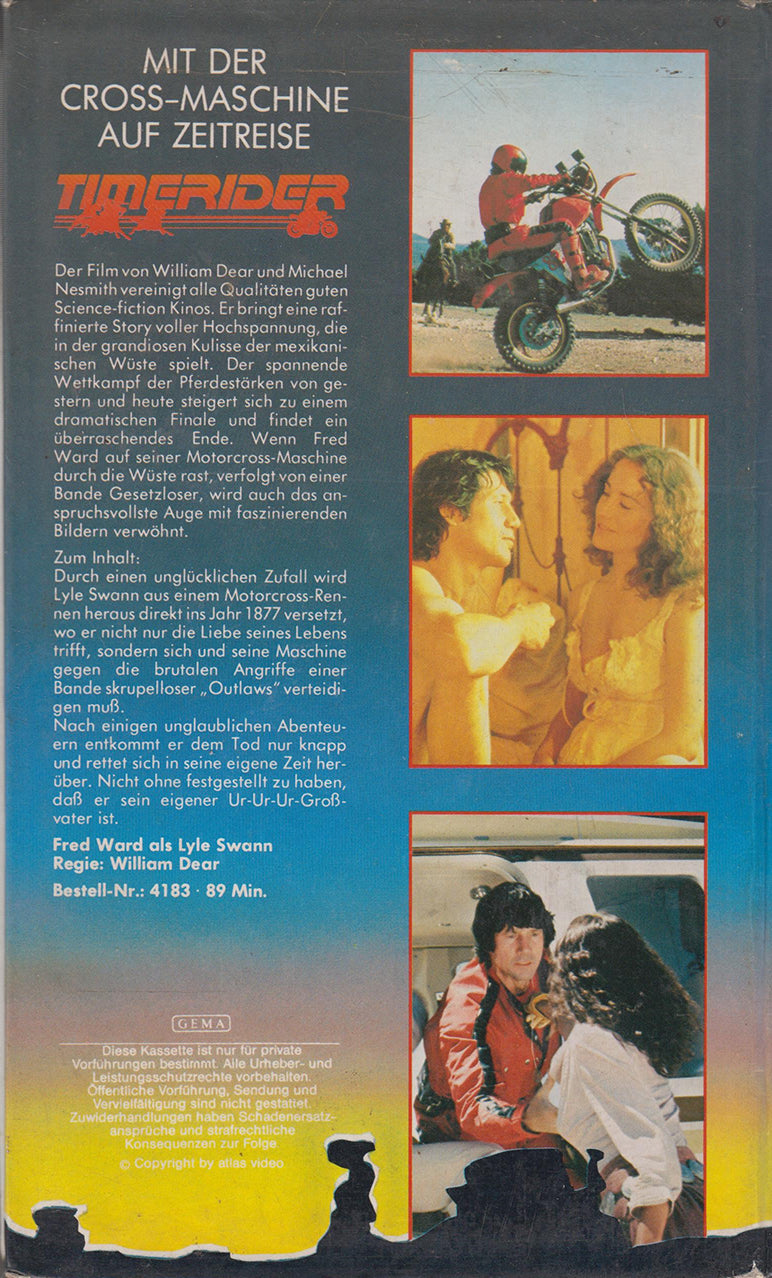 Timerider - Das Abenteuer des Lyle Swann (VHS - DE)