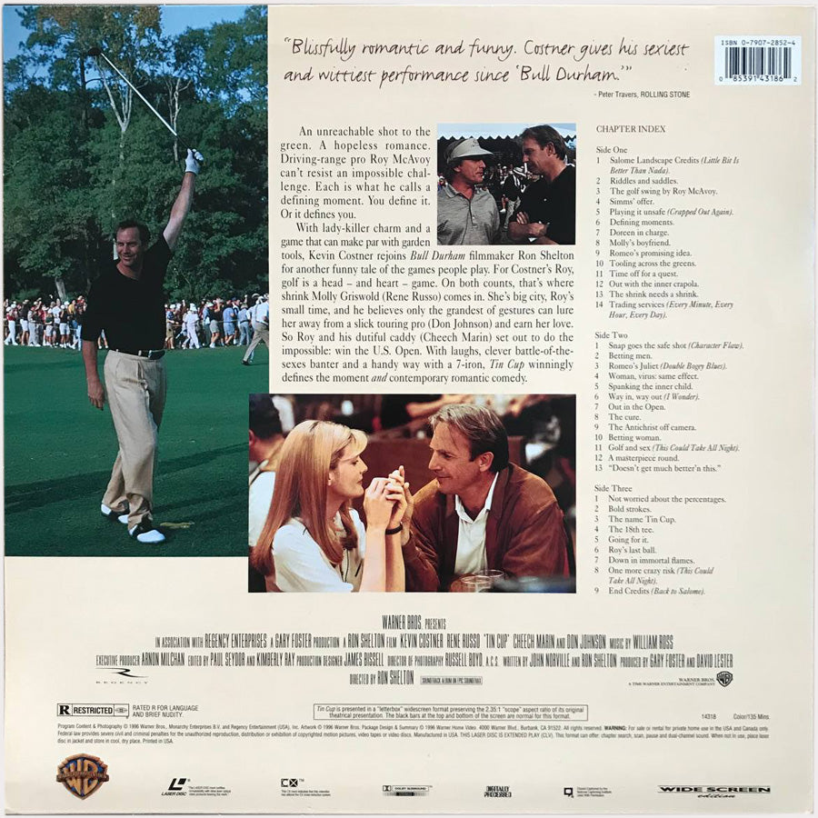 Tin Cup (2xLaserdisc - 1996 - US)