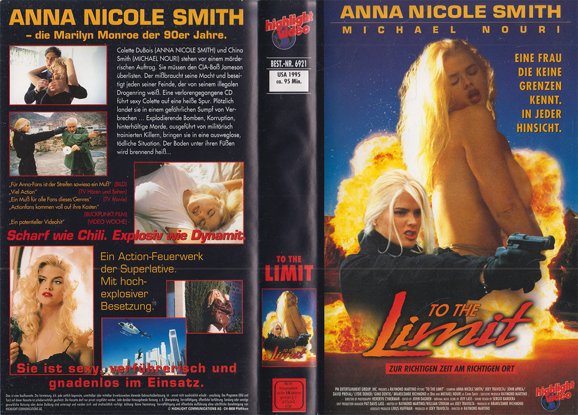 To The Limit Highlight Video VHS Kassette Einleger