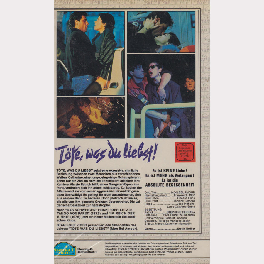 Töte, was du liebst! (VHS - DE)