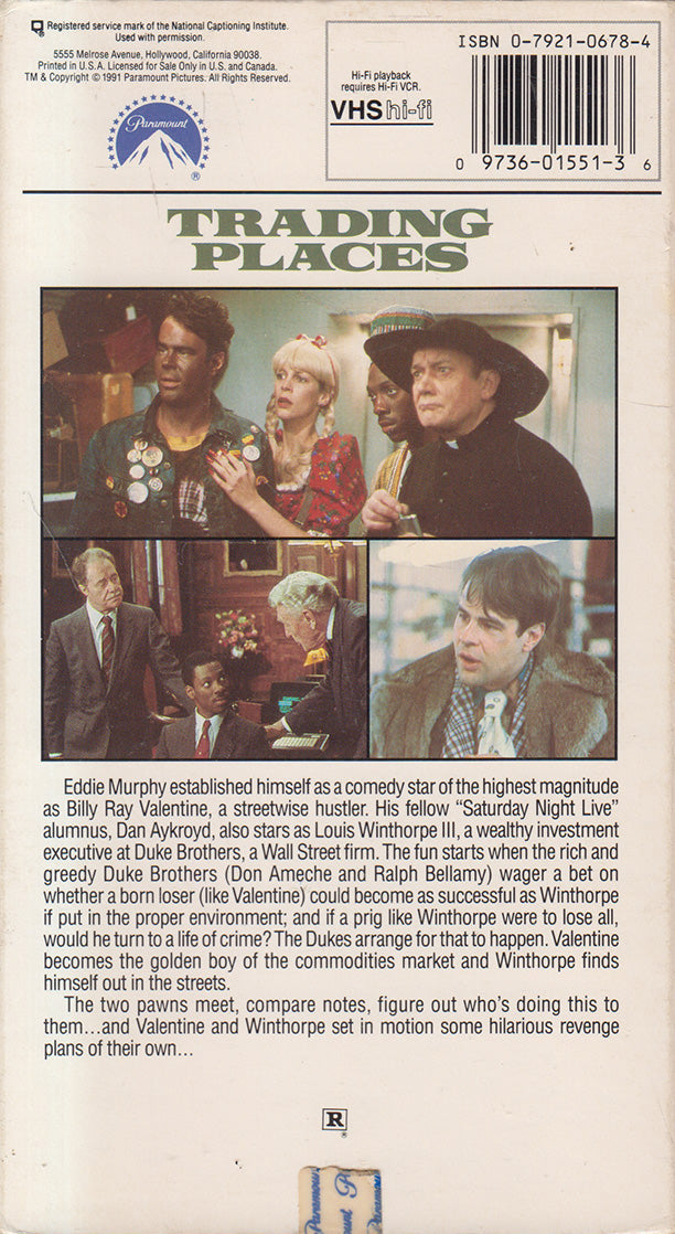 Trading Places (VHS - 1991 - US)
