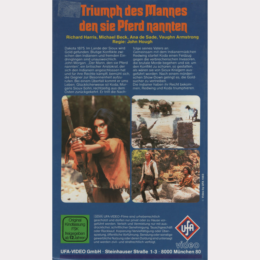 Triumph of the Man They Called Horse (VHS - 1982 - DE)