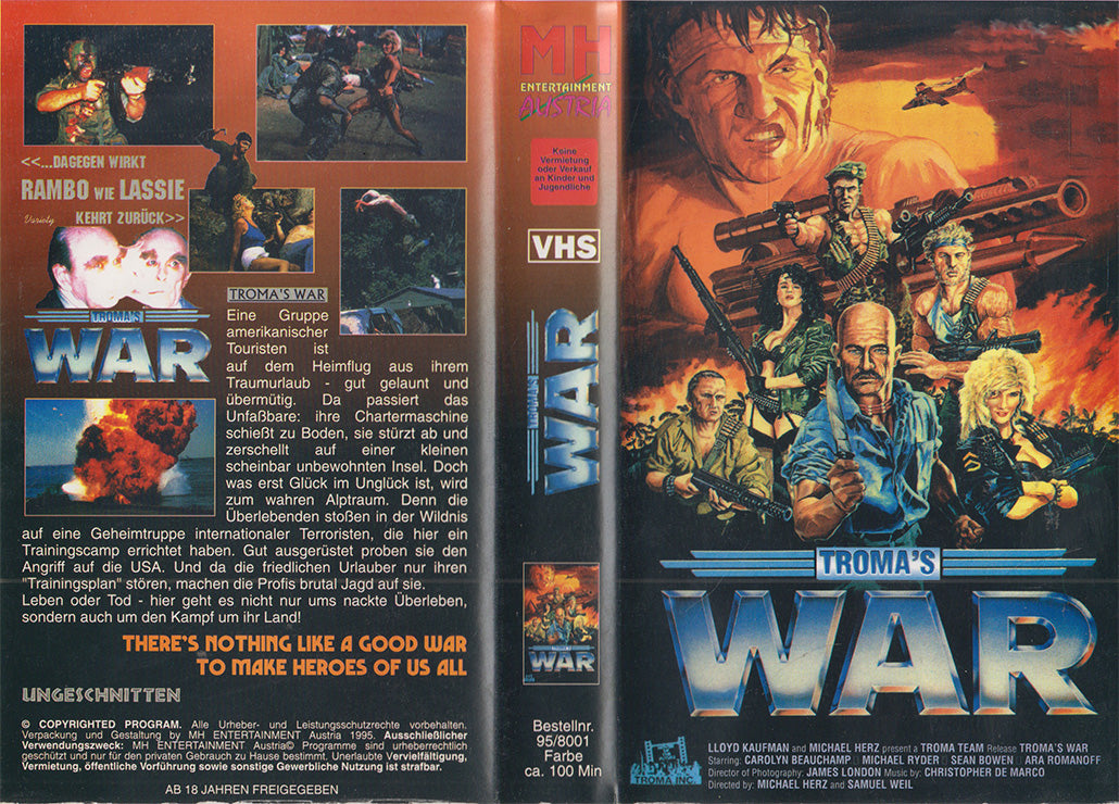 Troma's War (VHS - 1995 - DE)