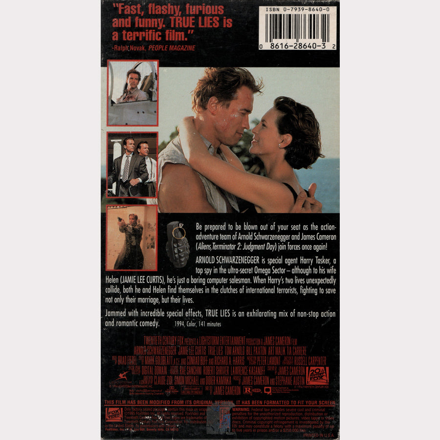 True Lies (VHS - 1995 - US)