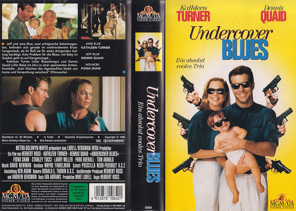 Undercover Blues - Ein absolut cooles Trio (VHS - 1994 - DE)