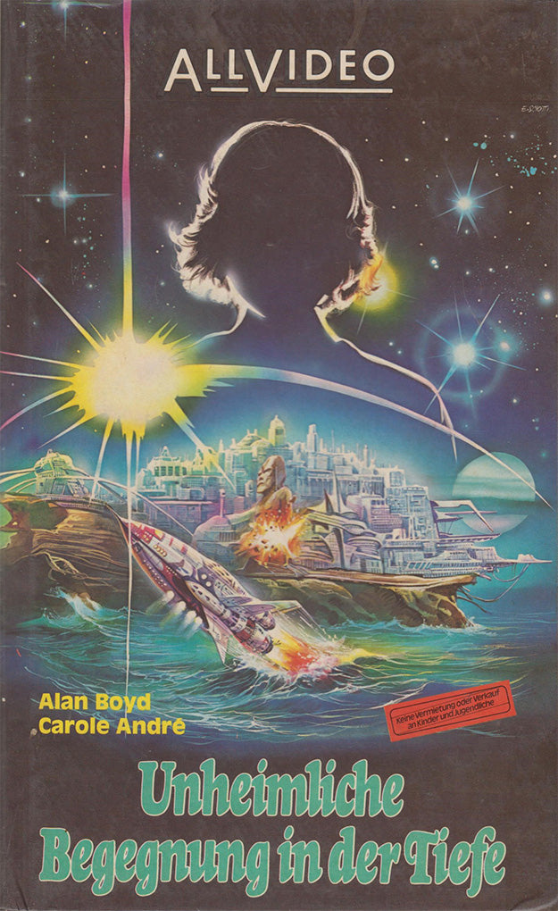 Unheimliche Begegnung in der Tiefe All-Video VHS Cover front