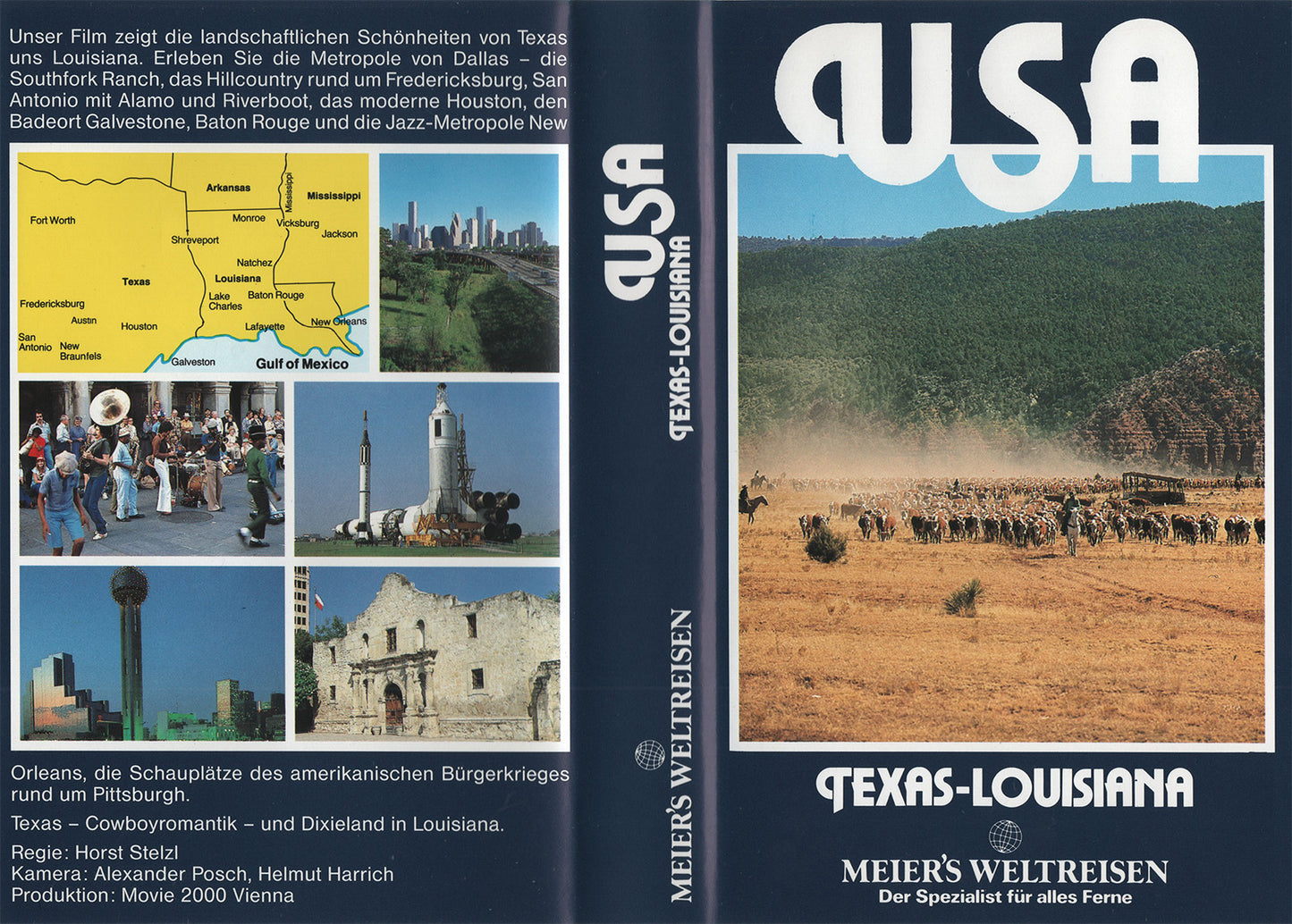 USA: Texas-Louisiana (VHS - DE)