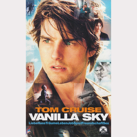 Vanilla Sky Paramount VHS Cover