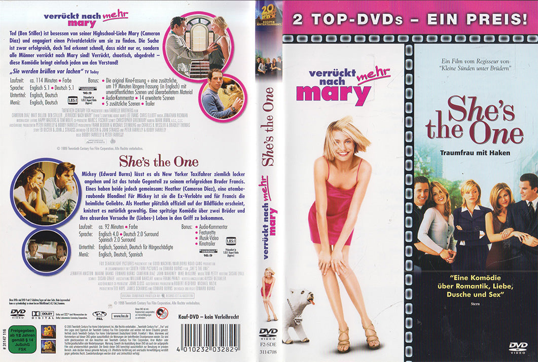 Verrückt nach Mary / She's the One (2xDVD - 2005 - DE)