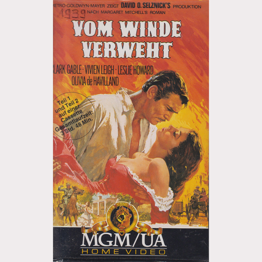 Vom Winde verweht (VHS - 1987 - DE)