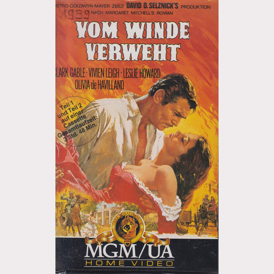 Vom Winde verweht (VHS - 1987 - DE)