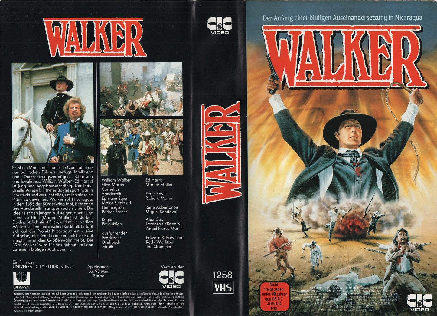 Walker (VHS - 1988 - DE)