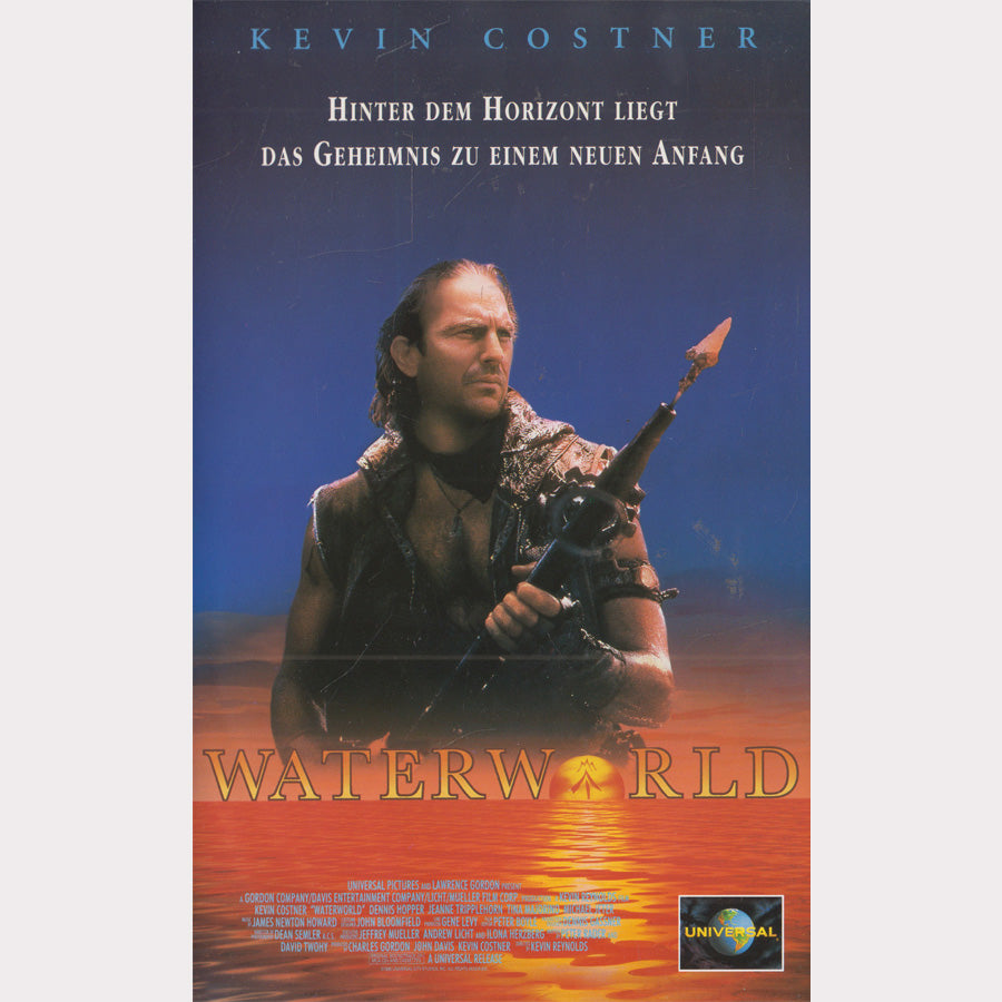 Waterworld Universal CIC 1996 VHS Kassette Cover