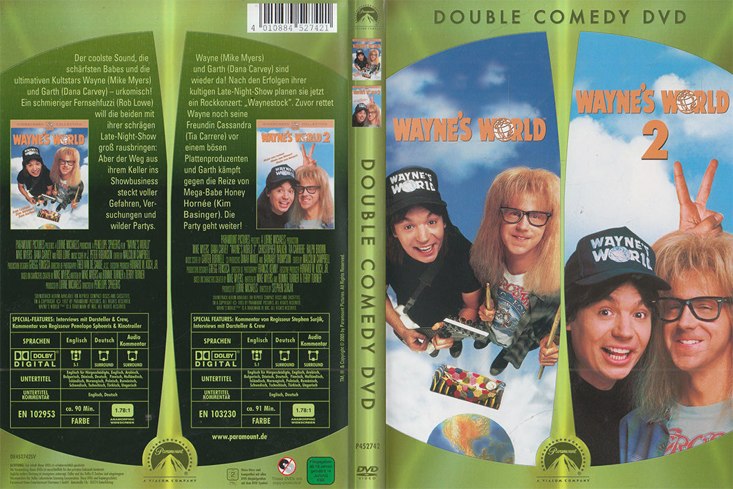 Wayne's World & Wayne's World 2 (2xDVD - DE)
