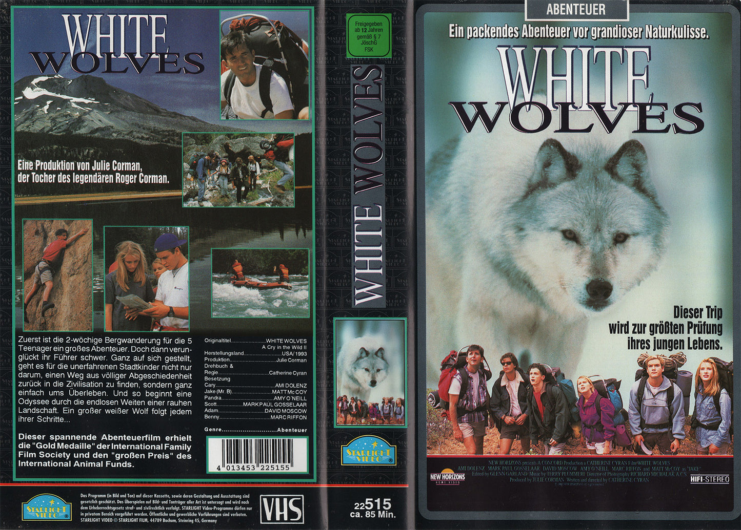 White Wolves (VHS - DE)