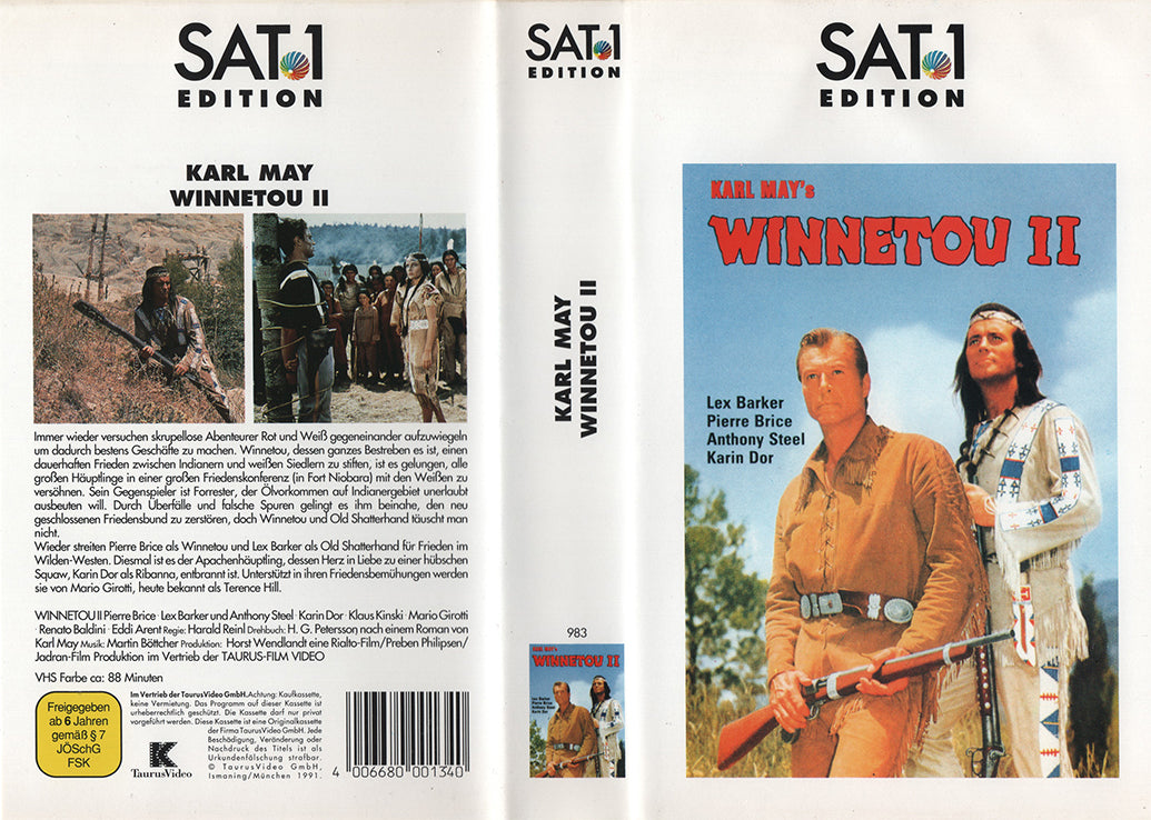 Winnetou II (VHS - 1991 - DE)