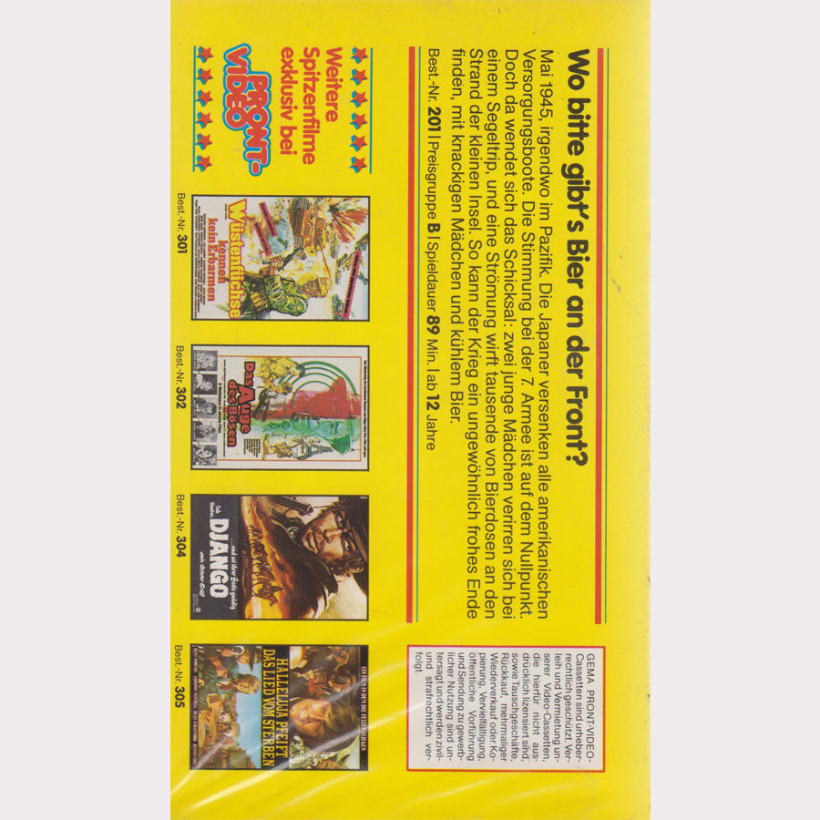 Wo bitte gibt's Bier an der Front (VHS - DE)