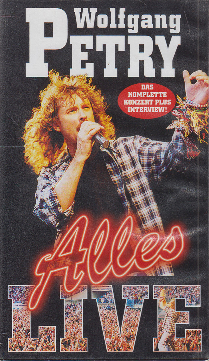 Wolfgang Petry: Alles Live (VHS - 1999 - DE)