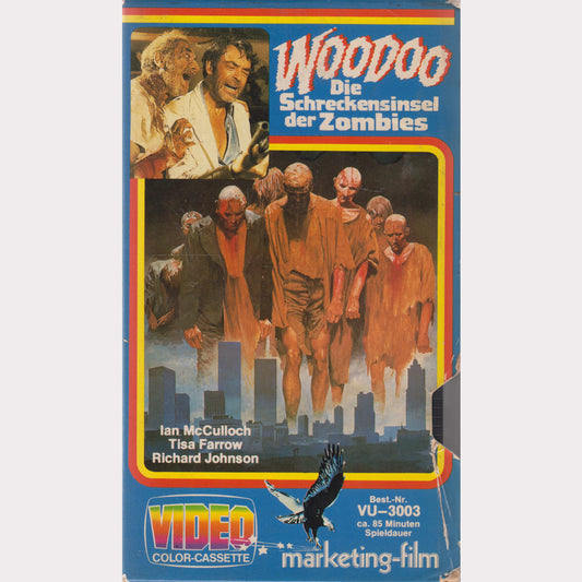 Woodoo - Die Schreckensinsel der Zombies (VHS - DE)